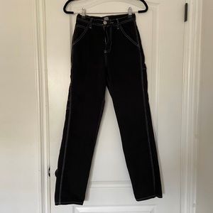 Black BDG straight legged pant